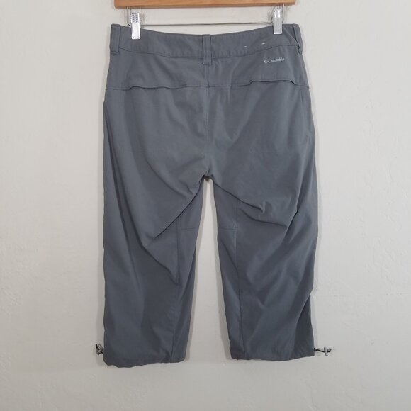 Columbia Capri Pants Stretch Grey Size 6 - Picture 4 of 7